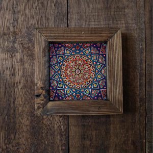 تابلو کاشی سنتی اسلیمی گروه طراحی گلاک